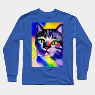 Cat portrait Long Sleeve T-Shirt